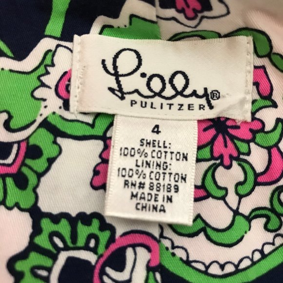 Lilly Pulitzer Ally NEW?  Belted Trench Coat Barbie Pink Color Barbiecore Size 4 - Picture 5 of 16